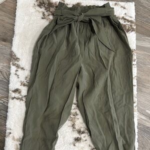 BCBGeneration Green Trousers Relaxed Fit